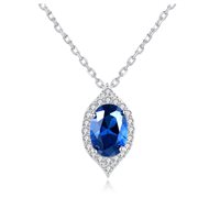 Collar Gaurosa Mujer Fantasy in Plata Zirconia SN591 - SN591